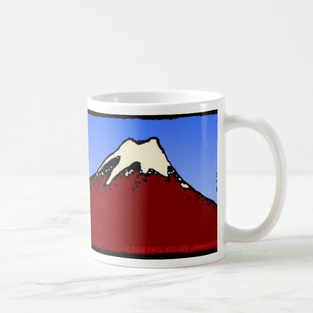Der FUJISAN mit KAFFEE $12,95 Tasse (Rechts)