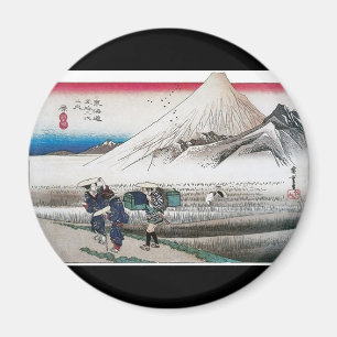 Der Fujisan morgens, Japan circa 1831-1834 Magnet