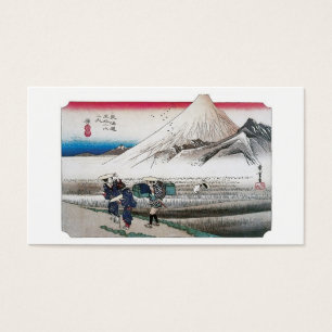 Der Fujisan morgens von Hara, Japan