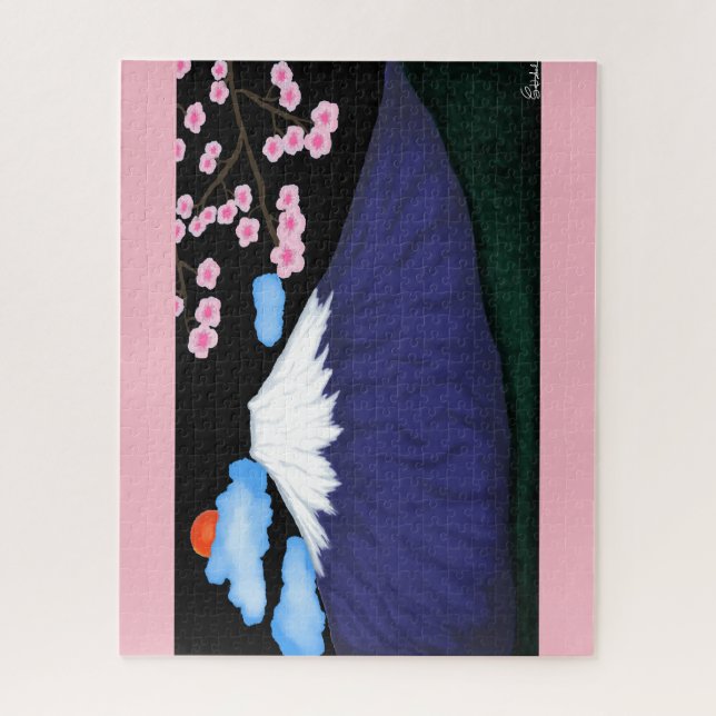 Der Fujisan-Puzzlespiel - 520 Stücke Puzzle (Vertikal)