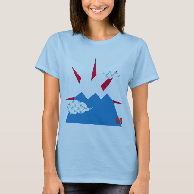Der Fujisan-T - Shirt (Vorderseite)
