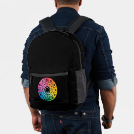 Der Fünftelkreis Bedruckter Rucksack