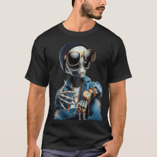 Der funky Alien T-Shirt