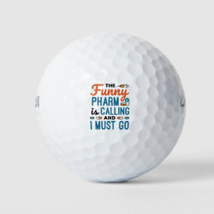 Der Funny Pharma ruft und ich muss gehen Golfball