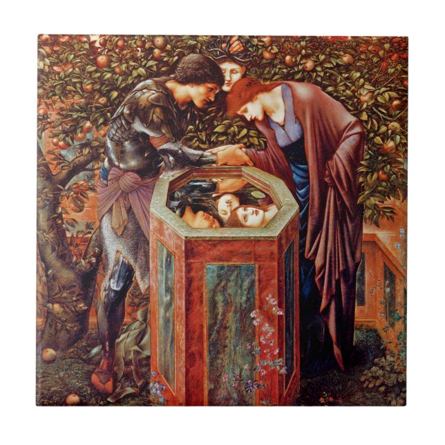 Der fürchterliche Kopf Fliese (Vorderseite)