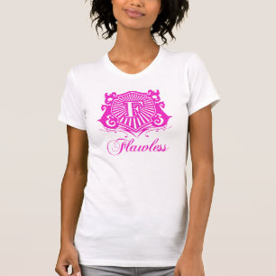 Der Fusia der Frauen fehlerloser Ehefrau-Schläger T-Shirt