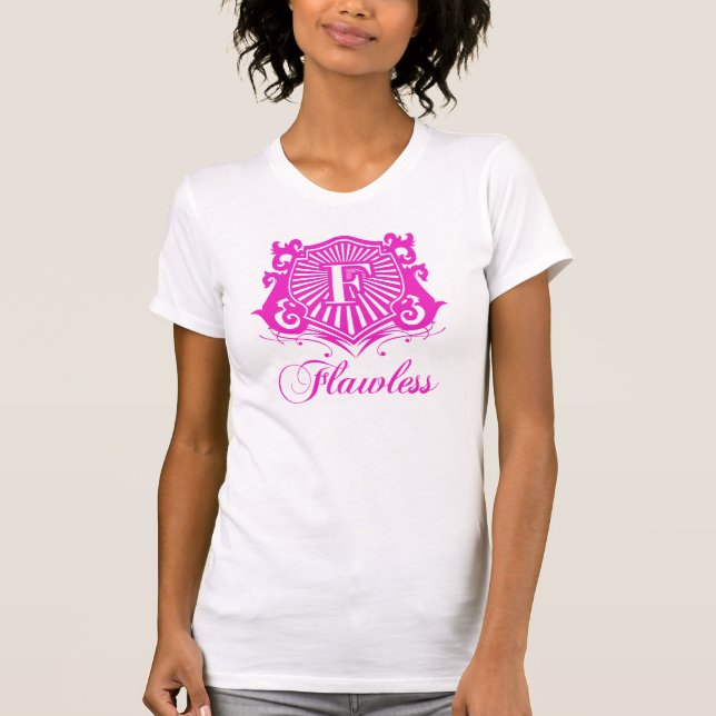 Der Fusia der Frauen fehlerloser Ehefrau-Schläger T-Shirt (Vorderseite)