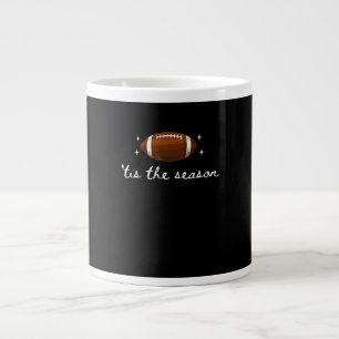 Der Fußball der Saison - Retro Football Game Day Jumbo-Tasse