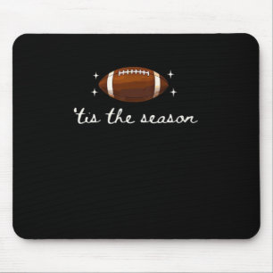 Der Fußball der Saison - Retro Football Game Day Mousepad