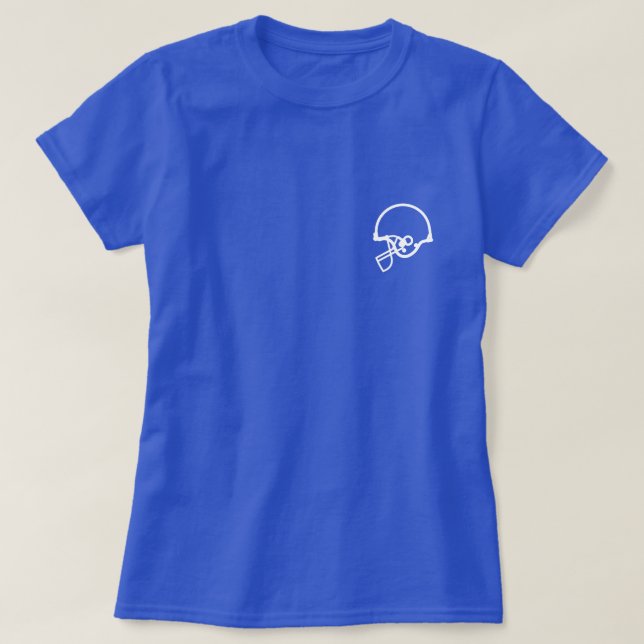 Der fußball-Spieler-dunkles Shirt Y der Mama (Design vorne)