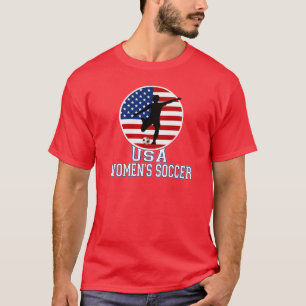 Der Fußball USA-Frauen T-Shirt