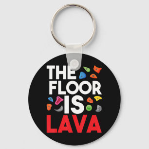 Der Fußboden ist Lava Boulderwall Climber Rock Cl Schlüsselanhänger