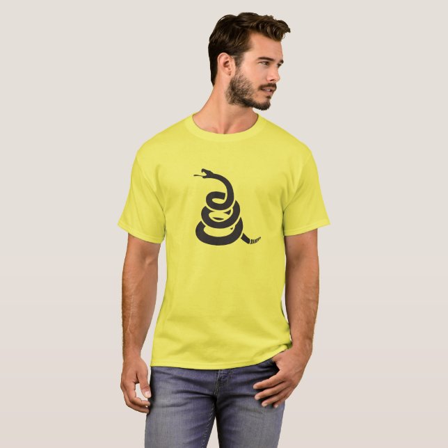Der Gadsden (modern) T-Shirt (Vorne ganz)