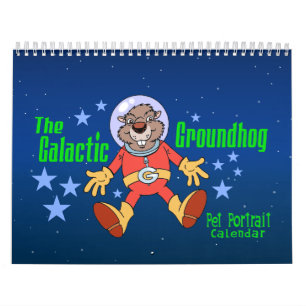 Der galaktischen des Groundhogs Kalender