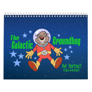 Der galaktischen des Groundhogs Kalender