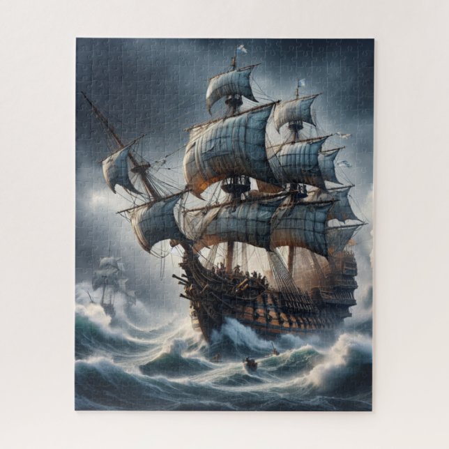 DER GALLEON PUZZLE (Vertikal)