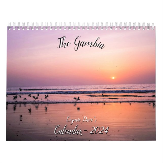 Der Gambia-Kalender Kalender (Titelbild)