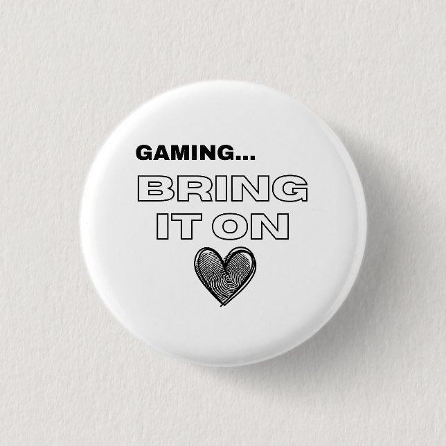Der Gamer  Button (Vorderseite)