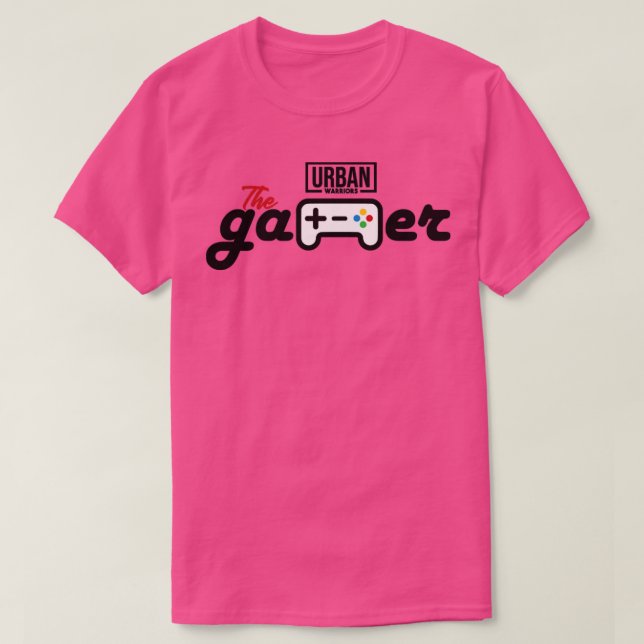 Der Gamer urbaner Krieger T-Shirt (Design vorne)