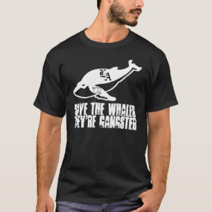 Der Gangster-Wal-Shirt der kopflosen T-Shirt