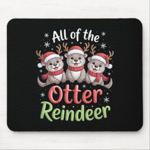 Der ganze antike Weihnachtsfest im Winter verspiel Mousepad