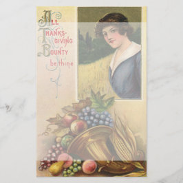 Der ganze Erntedank, der du bist Briefpapier