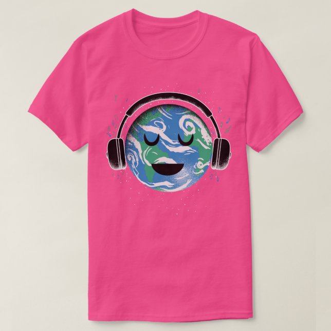 Der ganze Planet Lieben T-Shirt (Design vorne)