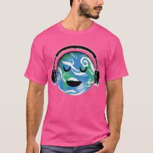 Der ganze Planet liebt Musik T-Shirt