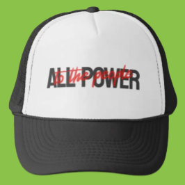Der ganze Power zum People Trucker Hat - Fett Cap Truckerkappe