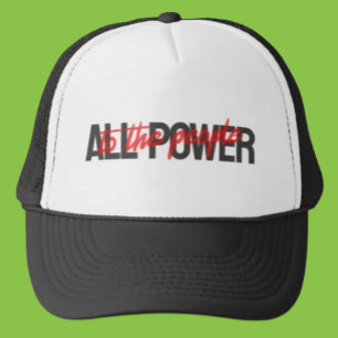 Der ganze Power zum People Trucker Hat - Fett Cap Truckerkappe