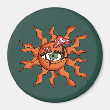 Der ganze sonnendurchflutete Pilzsaal