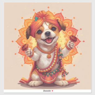 Der Garba-Wächter Aufkleber