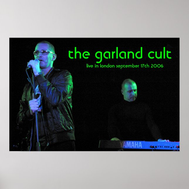 Der Garland Kult>live Poster (Vorne)