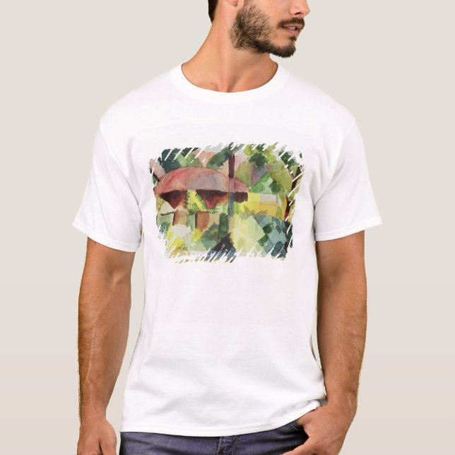 Der Garten, 1914 (w/c auf Papier) T-Shirt (Vorderseite)