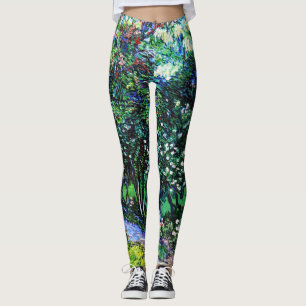 Der Garten am Asyl in Saint-Rémy, Van Gogh Leggings