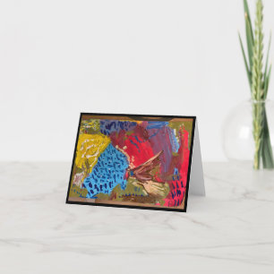 Der Garten beim Sonnenaufgang Karte