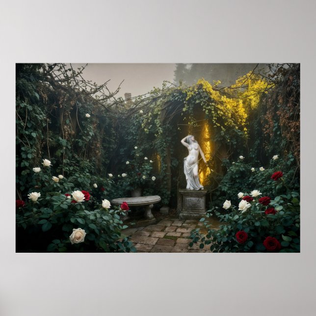 Der Garten, den die Zeit vergessen hat Poster (Vorne)