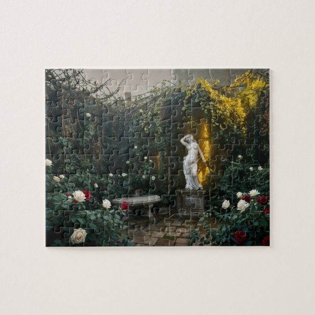 Der Garten, den die Zeit vergessen hat Puzzle (Horizontal)