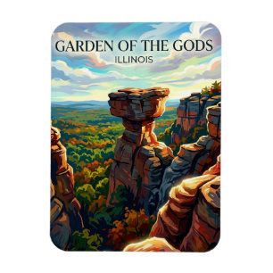 Der Garten der Götter im Shawnee National Forest Magnet