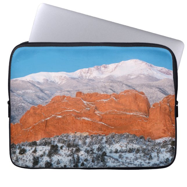 Der Garten der Götter | Pikes P[eak, Colorado Laptopschutzhülle (Vorderseite)