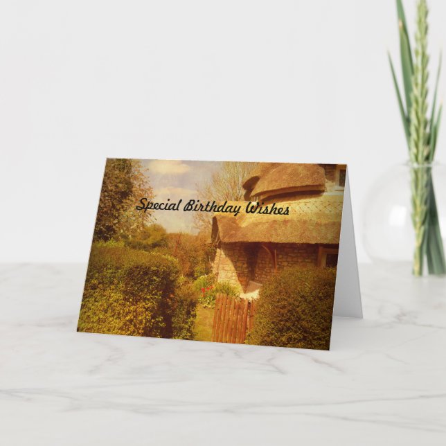 Der Garten der Hütte. Karte (Vorderseite)