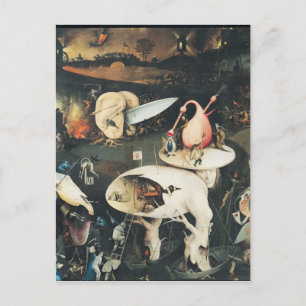 Der Garten der Irdischen Freuden 2 Postkarte