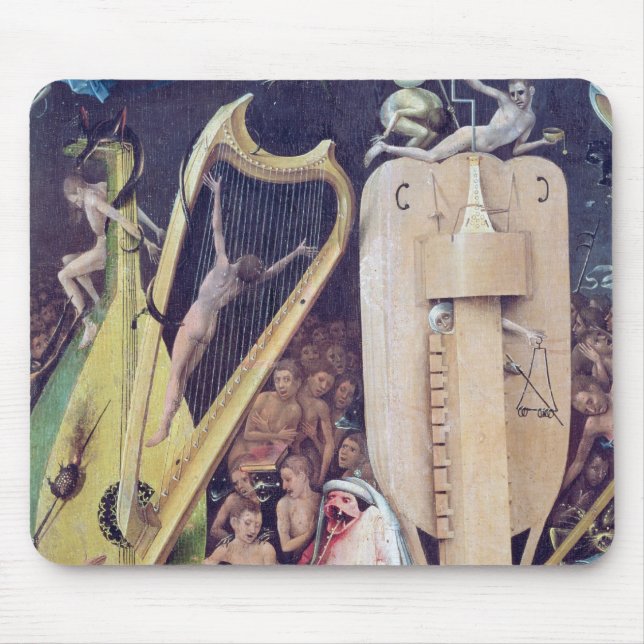 Der Garten der irdischen Freuden Mousepad (Vorne)