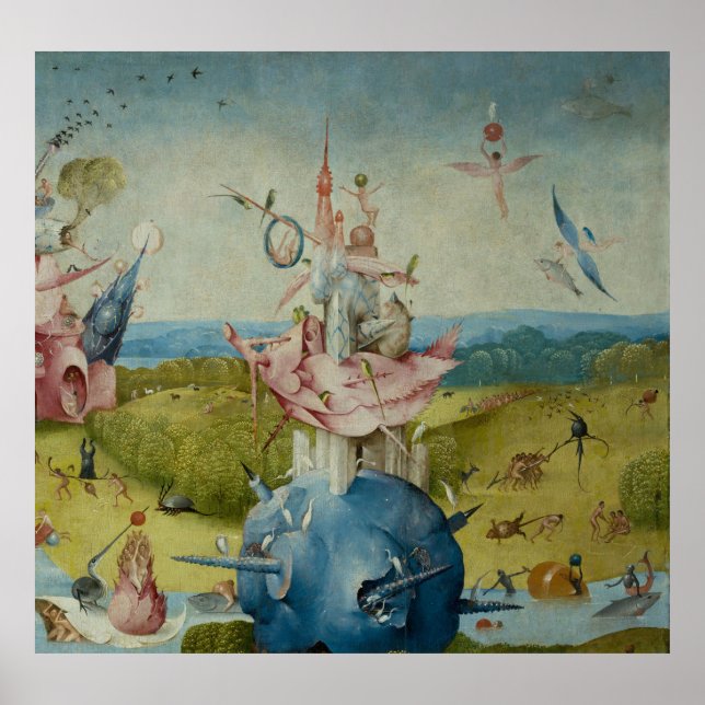 Der Garten der Irdischen Freuden Poster (Vorne)