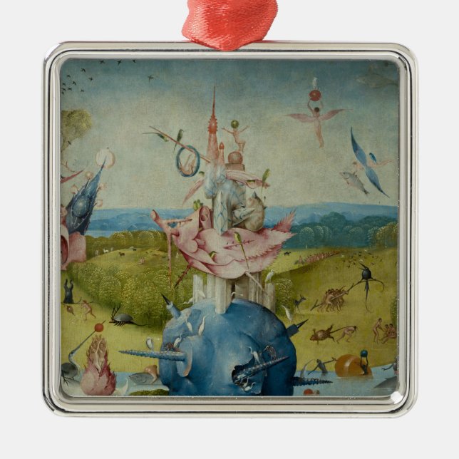 Der Garten der irdischen Freuden Silbernes Ornament (Vorne)