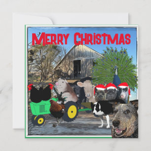 Der Garten der Küche Feiertagskarte