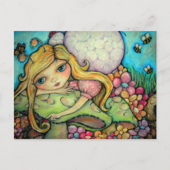 Der Garten der Märchen Postkarte (Vorderseite)