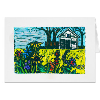 Der Garten der Oma und der Toolshed des Opas