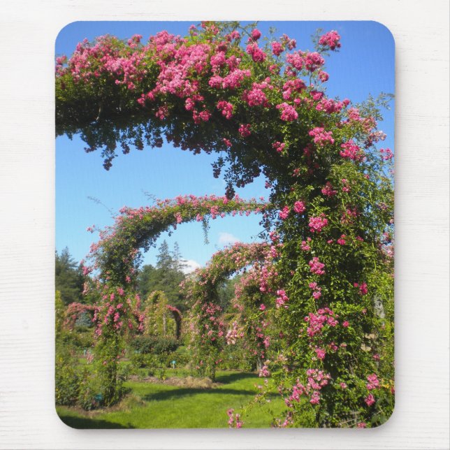 Der Garten der Rose Mousepad (Vorne)