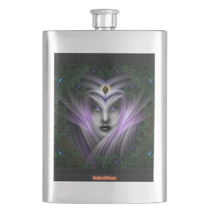 Der Garten der Träume 8oz Stahlflasche Flachmann